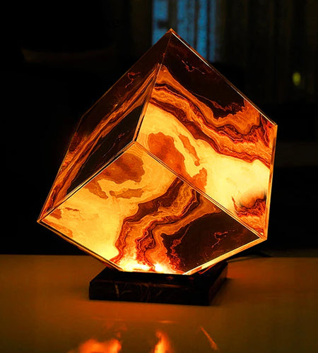 Onyx Marble Lamp Onyx Marble Lamp Creative Decorative Lamp Gift Night Lamp Bedside Lamp Christmas Gift Drop Shipping