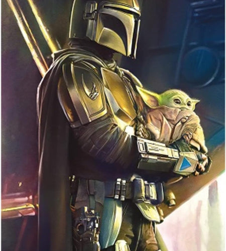 Star Wars - the Mandalorian “Wherever I Go, He Goes” - 1000 Piece Jigsaw Puzzle