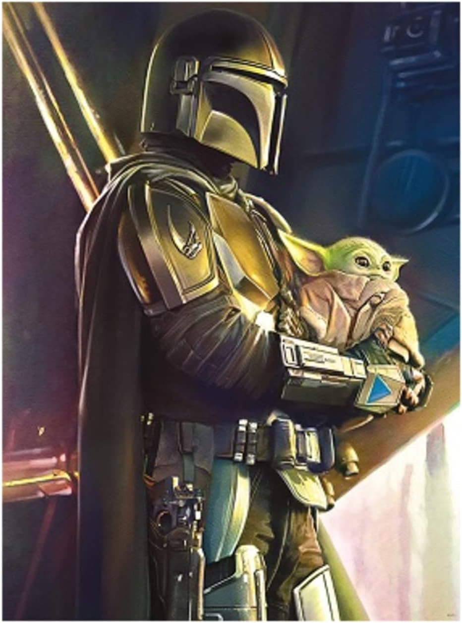 Star Wars - the Mandalorian “Wherever I Go, He Goes” - 1000 Piece Jigsaw Puzzle
