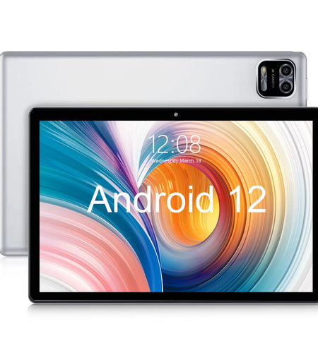 Tablet 10 Inch Android Tablets丨 Android 12 Tablet,3Gb RAM 64GB ROM,2MP+8MP Camera,1280X800 IPS Google Tablets,Quad-Core Processor Tablets,6000Mah Long Lasting Battery
