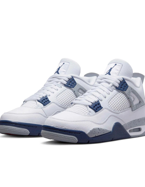 Load image into Gallery viewer, Men&#39;S  4 Retro &quot;Midnight Navy&quot; White/Midnight Navy (DH6927 140) - 13
