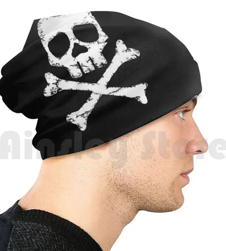 Captain Harlock Beanies Knit Hat 1716 Beanies Print Captain Harlock