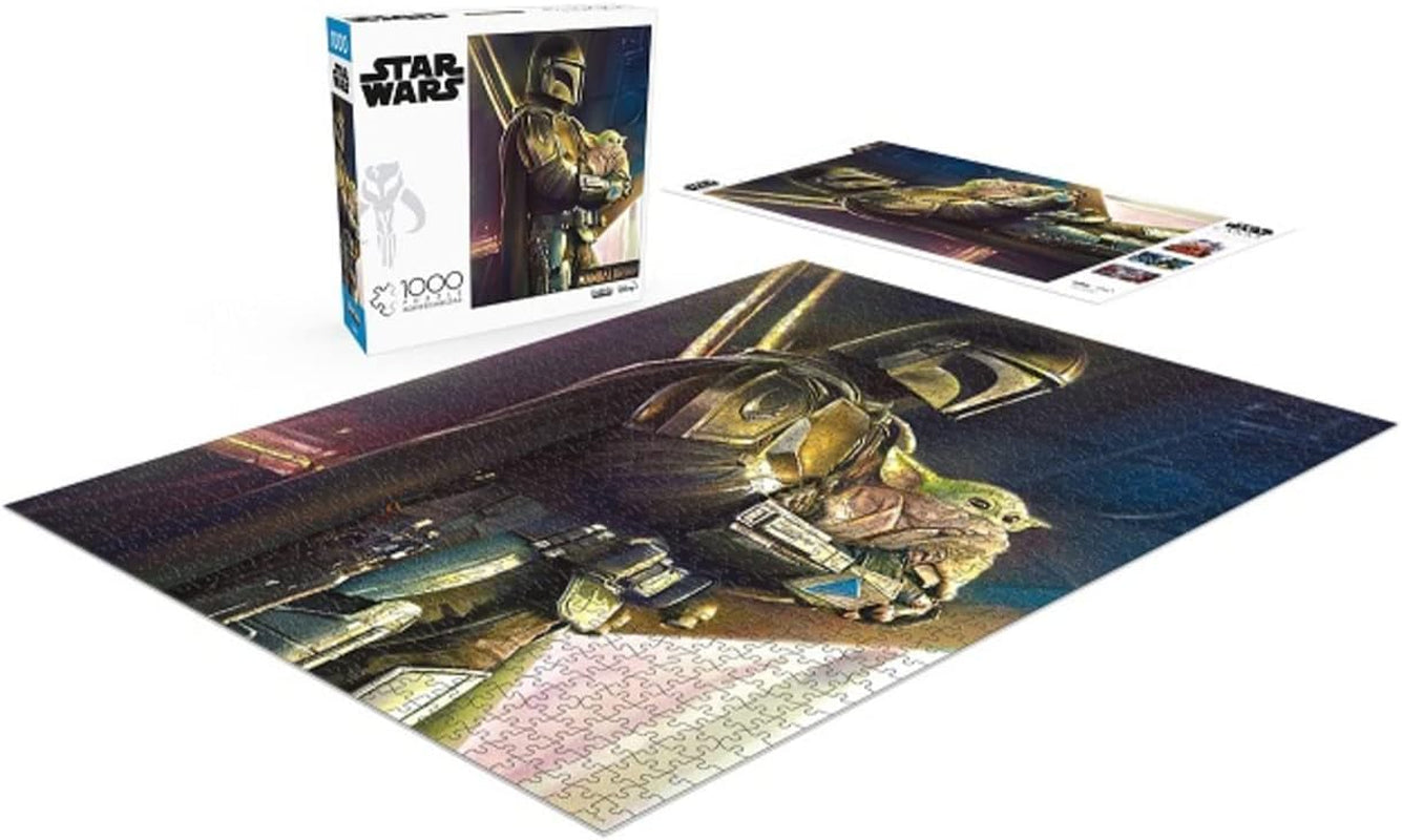 Star Wars - the Mandalorian “Wherever I Go, He Goes” - 1000 Piece Jigsaw Puzzle