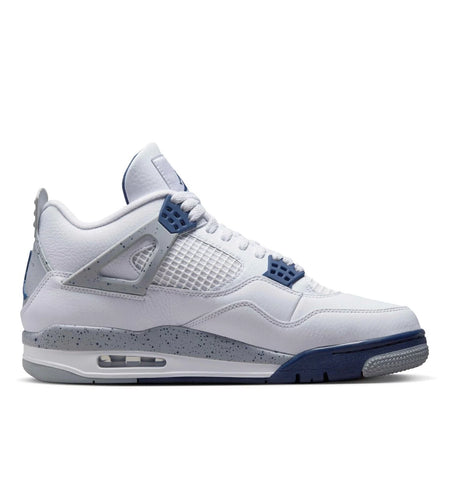 Men'S  4 Retro "Midnight Navy" White/Midnight Navy (DH6927 140) - 13