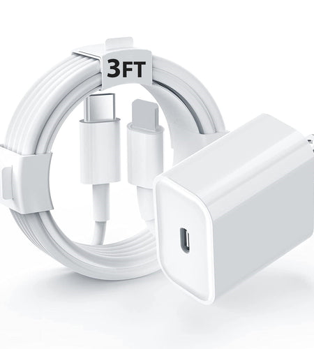 Original USB-C Fast Charger for Iphone 14 13 12 11 Pro Max XS XR 8 Type C Cable