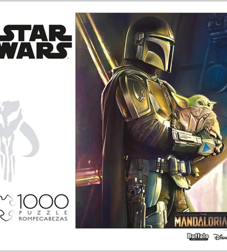 Star Wars - the Mandalorian “Wherever I Go, He Goes” - 1000 Piece Jigsaw Puzzle