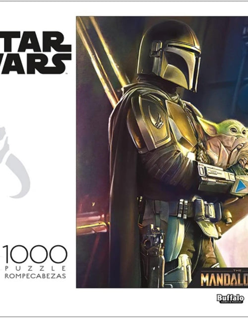Load image into Gallery viewer, Star Wars - the Mandalorian “Wherever I Go, He Goes” - 1000 Piece Jigsaw Puzzle
