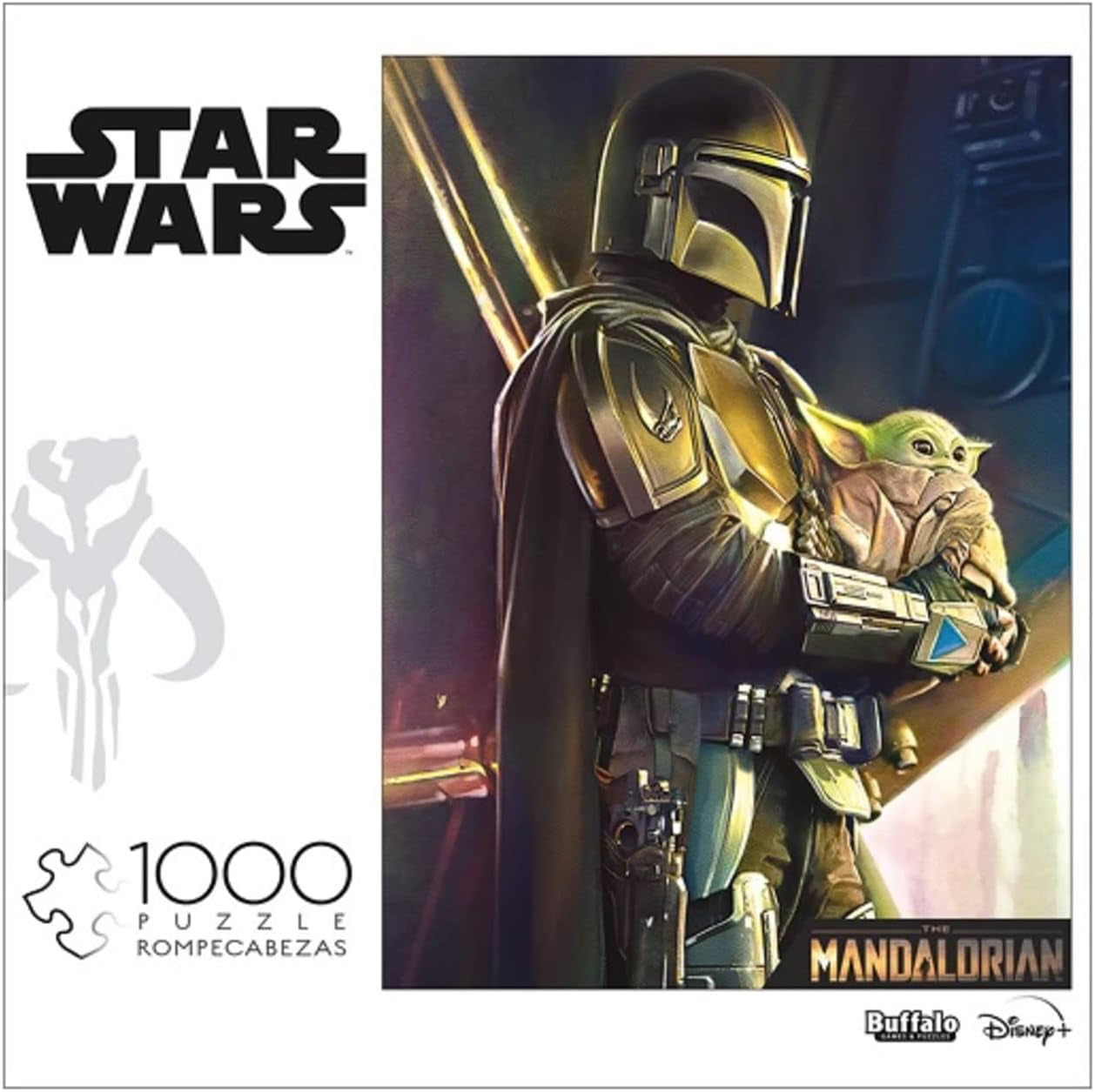 Star Wars - the Mandalorian “Wherever I Go, He Goes” - 1000 Piece Jigsaw Puzzle