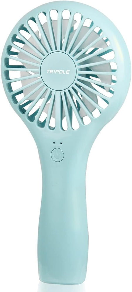 Mini Handheld Fan Battery Operated Small Personal Portable Fan Speed Adjustable USB Rechargeable Fan Cute Design Powerful Eyelash Fan for Stylish Kids Girls Women Men Indoor Outdoor Travelling